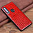 Funda Lujo Cuero Carcasa R04 para Huawei Honor 20 Lite Rojo