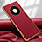 Funda Lujo Cuero Carcasa R04 para Huawei Mate 40E Pro 5G Rojo
