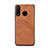 Funda Lujo Cuero Carcasa R04 para Huawei P30 Lite New Edition Naranja