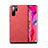 Funda Lujo Cuero Carcasa R04 para Huawei P30 Pro New Edition Rojo