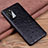 Funda Lujo Cuero Carcasa R04 para Huawei P40 Pro Negro