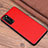 Funda Lujo Cuero Carcasa R04 para Huawei P40 Rojo