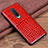 Funda Lujo Cuero Carcasa R04 para OnePlus 8 Rojo