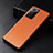Funda Lujo Cuero Carcasa R04 para Samsung Galaxy Note 20 Ultra 5G Naranja