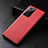Funda Lujo Cuero Carcasa R04 para Samsung Galaxy Note 20 Ultra 5G Rojo