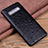 Funda Lujo Cuero Carcasa R04 para Samsung Galaxy S10 Plus Negro