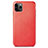 Funda Lujo Cuero Carcasa R05 para Apple iPhone 11 Pro Max Rojo