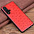 Funda Lujo Cuero Carcasa R05 para Huawei Nova 5 Pro Rojo