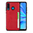 Funda Lujo Cuero Carcasa R05 para Huawei P30 Lite New Edition Rojo