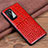 Funda Lujo Cuero Carcasa R05 para Huawei P40 Pro Rojo