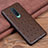 Funda Lujo Cuero Carcasa R05 para OnePlus 8 Marron