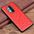 Funda Lujo Cuero Carcasa R05 para OnePlus 8 Pro Rojo