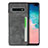 Funda Lujo Cuero Carcasa R05 para Samsung Galaxy S10 Plus Gris