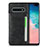 Funda Lujo Cuero Carcasa R05 para Samsung Galaxy S10 Plus Negro