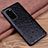 Funda Lujo Cuero Carcasa R05 para Samsung Galaxy S20 Plus 5G Negro