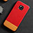 Funda Lujo Cuero Carcasa R06 para Huawei Mate 20 Pro Rojo
