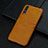 Funda Lujo Cuero Carcasa R06 para Huawei P20 Pro Naranja