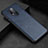 Funda Lujo Cuero Carcasa R06 para OnePlus 8 Pro Azul