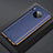 Funda Lujo Cuero Carcasa R07 para Huawei Mate 30 Pro 5G Azul