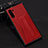 Funda Lujo Cuero Carcasa R07 para Samsung Galaxy Note 10 5G Rojo