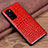 Funda Lujo Cuero Carcasa R08 para Huawei Honor View 30 5G Rojo