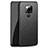 Funda Lujo Cuero Carcasa R09 para Huawei Mate 20 X 5G Negro