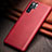 Funda Lujo Cuero Carcasa R11 para Huawei P30 Pro New Edition Rojo
