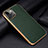 Funda Lujo Cuero Carcasa S01 para Apple iPhone 13 Mini Verde