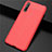 Funda Lujo Cuero Carcasa S01 para Huawei Enjoy 10S Rojo