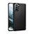 Funda Lujo Cuero Carcasa S01 para Samsung Galaxy S21 5G Negro