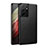 Funda Lujo Cuero Carcasa S01 para Samsung Galaxy S21 Ultra 5G Negro