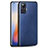 Funda Lujo Cuero Carcasa S01 para Vivo X50 Pro 5G Azul