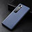 Funda Lujo Cuero Carcasa S01 para Xiaomi Mi 10 Ultra Azul