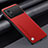 Funda Lujo Cuero Carcasa S01 para Xiaomi Poco M5 4G Rojo