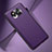 Funda Lujo Cuero Carcasa S01 para Xiaomi Poco X3 NFC Morado