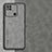 Funda Lujo Cuero Carcasa S01 para Xiaomi Redmi 9C NFC Gris