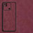 Funda Lujo Cuero Carcasa S01 para Xiaomi Redmi 9C NFC Rojo