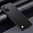 Funda Lujo Cuero Carcasa S01 para Xiaomi Redmi Note 10 5G Negro