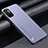 Funda Lujo Cuero Carcasa S01 para Xiaomi Redmi Note 10 5G Purpura Claro