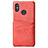 Funda Lujo Cuero Carcasa S02 para Xiaomi Mi 8 Rojo