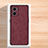 Funda Lujo Cuero Carcasa S02 para Xiaomi Redmi 10 Prime Plus 5G Rojo