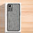 Funda Lujo Cuero Carcasa S02 para Xiaomi Redmi Note 11 5G Gris