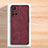 Funda Lujo Cuero Carcasa S02 para Xiaomi Redmi Note 11 5G Rojo