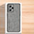 Funda Lujo Cuero Carcasa S02 para Xiaomi Redmi Note 12 Pro+ Plus 5G Gris