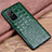 Funda Lujo Cuero Carcasa S03 para Huawei Honor 30S Verde