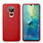 Funda Lujo Cuero Carcasa S03 para Huawei Mate 20 Rojo