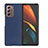 Funda Lujo Cuero Carcasa S03 para Samsung Galaxy Z Fold2 5G Azul
