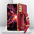 Funda Lujo Cuero Carcasa S04 para Samsung Galaxy M02s Rojo