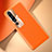 Funda Lujo Cuero Carcasa T01 para Xiaomi Mi 10 Pro Naranja