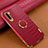Funda Lujo Cuero Carcasa XD1 para Samsung Galaxy Note 10 5G Rojo